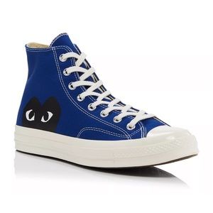 CDG PLAY Converse in Blue